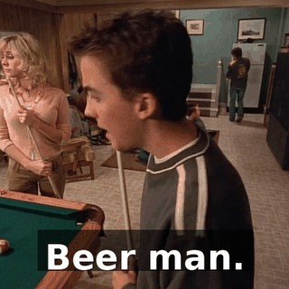 Beer man.