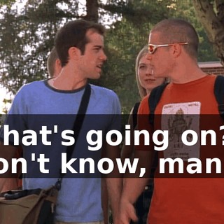 What's going on? I don't know, man.