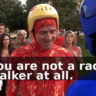 You are not a race walker at all.