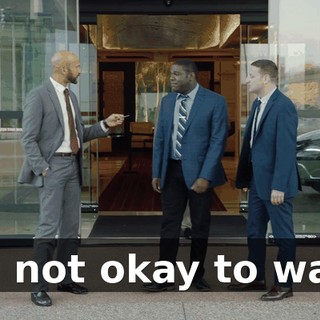 I'm not okay to walk.