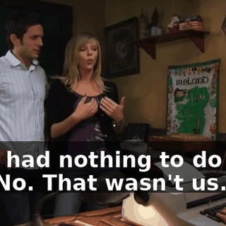 - We had nothing to do with it. - No. That wasn't us.