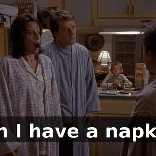 Can I have a napkin?