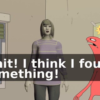 Wait! I think I found something!