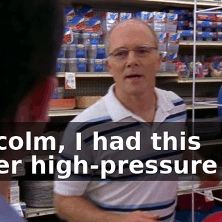 Malcolm, I had this super high-pressure job.