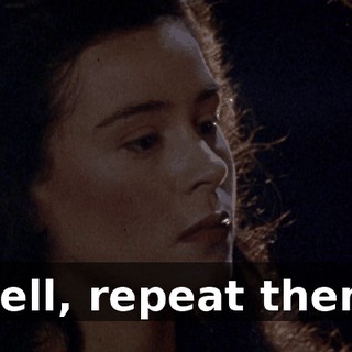 Well, repeat them.