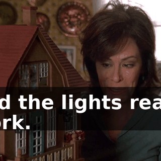 and the lights really work.