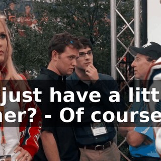 - Can I just have a little refresher? - Of course, baby.