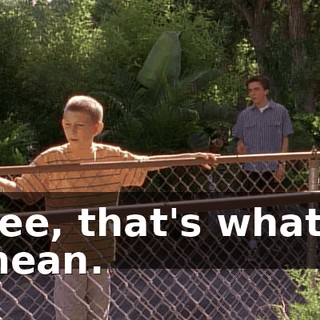 See, that's what I mean.