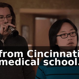 from Cincinnati medical school.