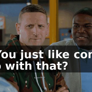 - You just like come up with that?