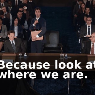 Because look at where we are.