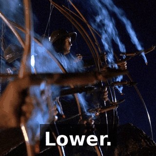 Lower.