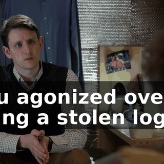 you agonized over using a stolen log-in