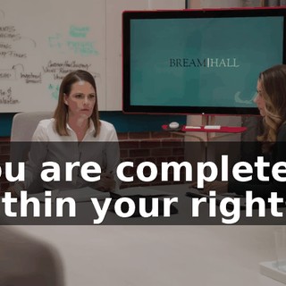 You are completely within your rights