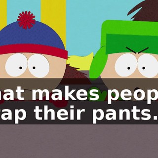 that makes people crap their pants.
