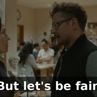 But let's be fair.