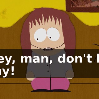 Hey, man, don't be shy!