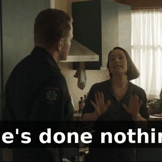 - He's done nothing.