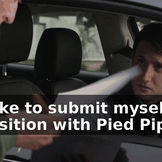 I'd like to submit myself for a position with Pied Piper.