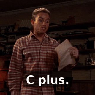 C plus.