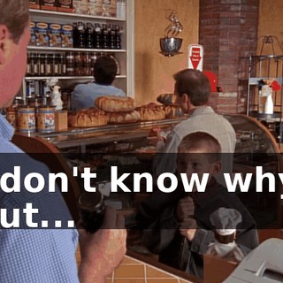 I don't know why, but...