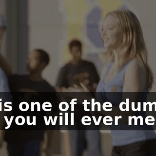 She is one of the dumbest girls you will ever meet.
