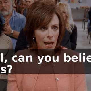 Hal, can you believe this?