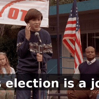 this election is a joke.