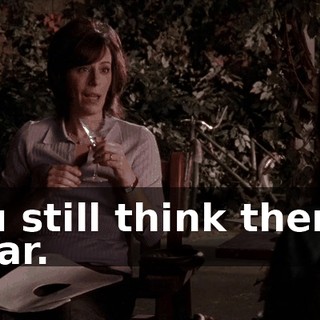 You still think there's a bar.