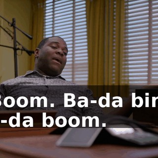 - Boom. Ba-da bing, ba-da boom.