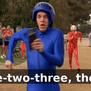 One-two-three, there.