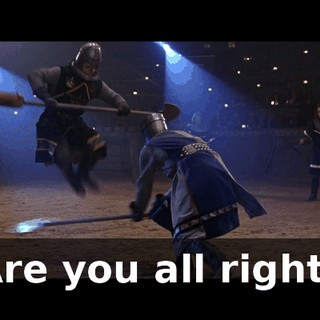 Are you all right?