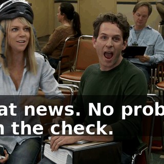 Great news. No problem with the check.