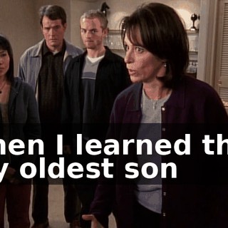 when I learned that my oldest son