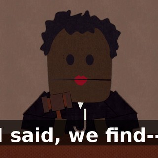 I said, we find--