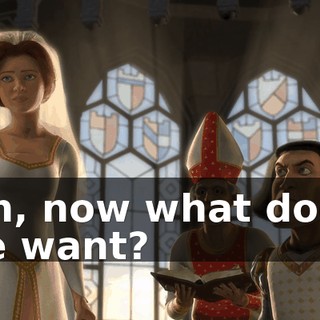 Oh, now what does he want?