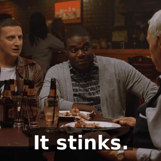 It stinks.