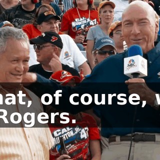 Well, that, of course, was not Kenny Rogers.
