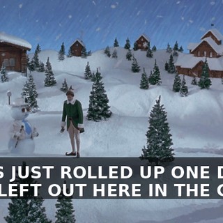 I WAS JUST ROLLED UP ONE DAY AND LEFT OUT HERE IN THE COLD.