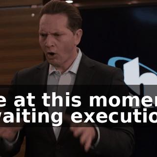 are at this moment awaiting execution?