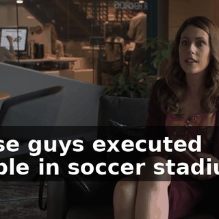 These guys executed people in soccer stadiums.