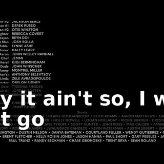 ♪ Say it ain't so, I will not go ♪