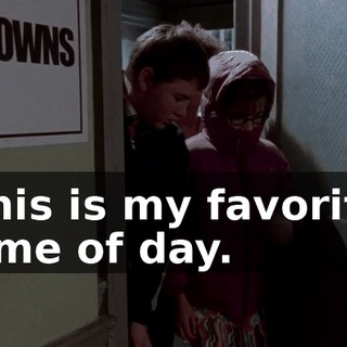 This is my favorite time of day.