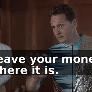 Leave your money where it is.