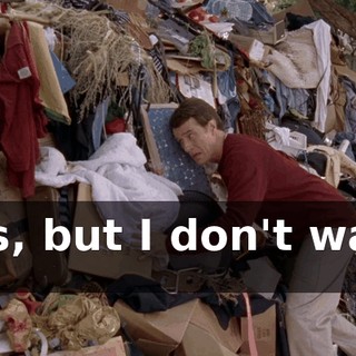 Yes, but I don't want to.