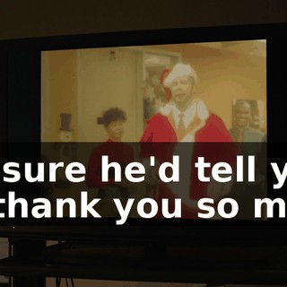 I'm sure he'd tell you all thank you so much