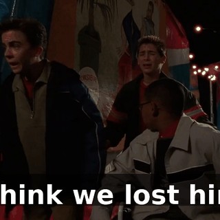 I think we lost him.
