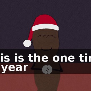 This is the one time of year