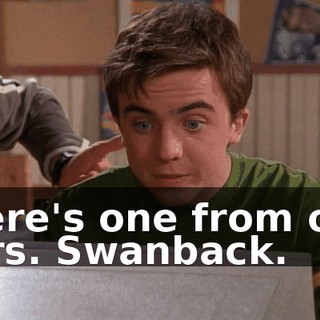 Here's one from old Mrs. Swanback.