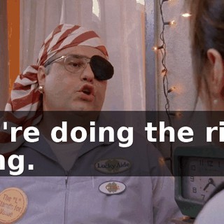 You're doing the right thing.